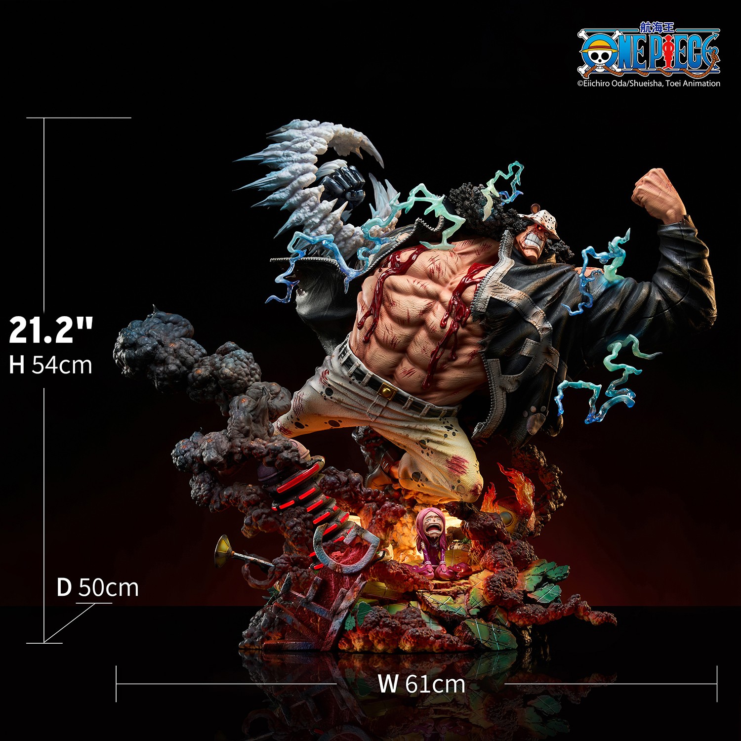 One Piece Bartholomew Kuma Statues  (Prototype Shown) View 2