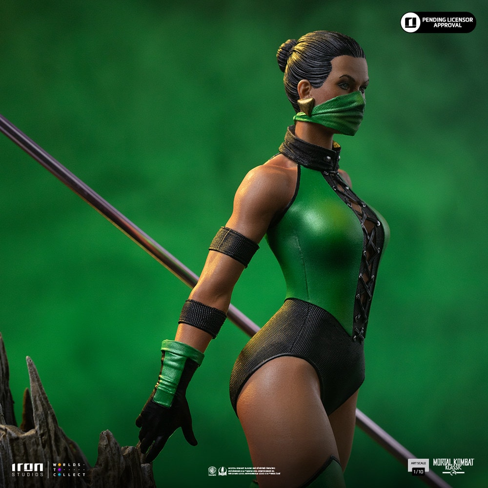 Mortal Kombat Jade 1:10 Scale Statue  (Prototype Shown) View 3