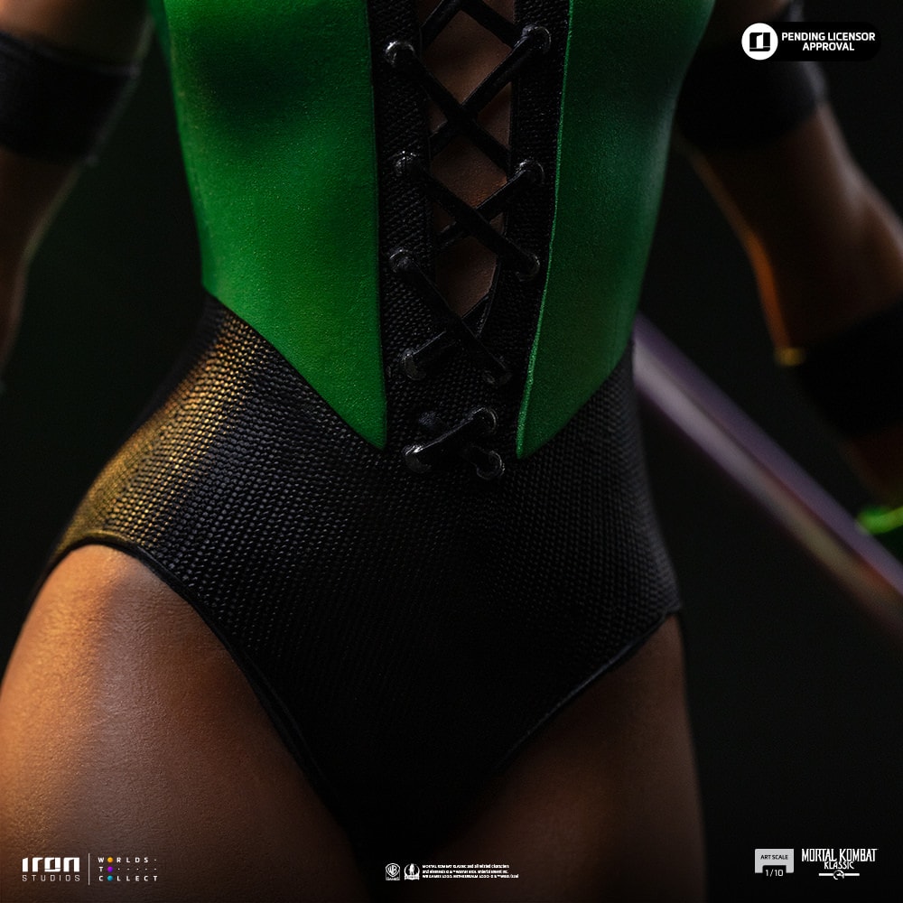 Mortal Kombat Jade 1:10 Scale Statue  (Prototype Shown) View 5