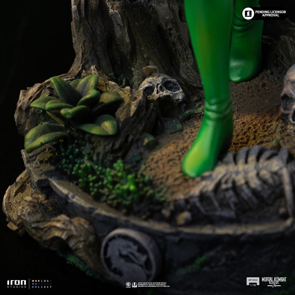 Mortal Kombat Jade 1:10 Scale Statue  (Prototype Shown) View 7