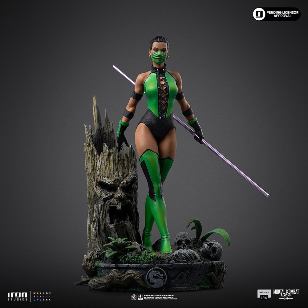 Mortal Kombat Jade 1:10 Scale Statue  (Prototype Shown) View 8