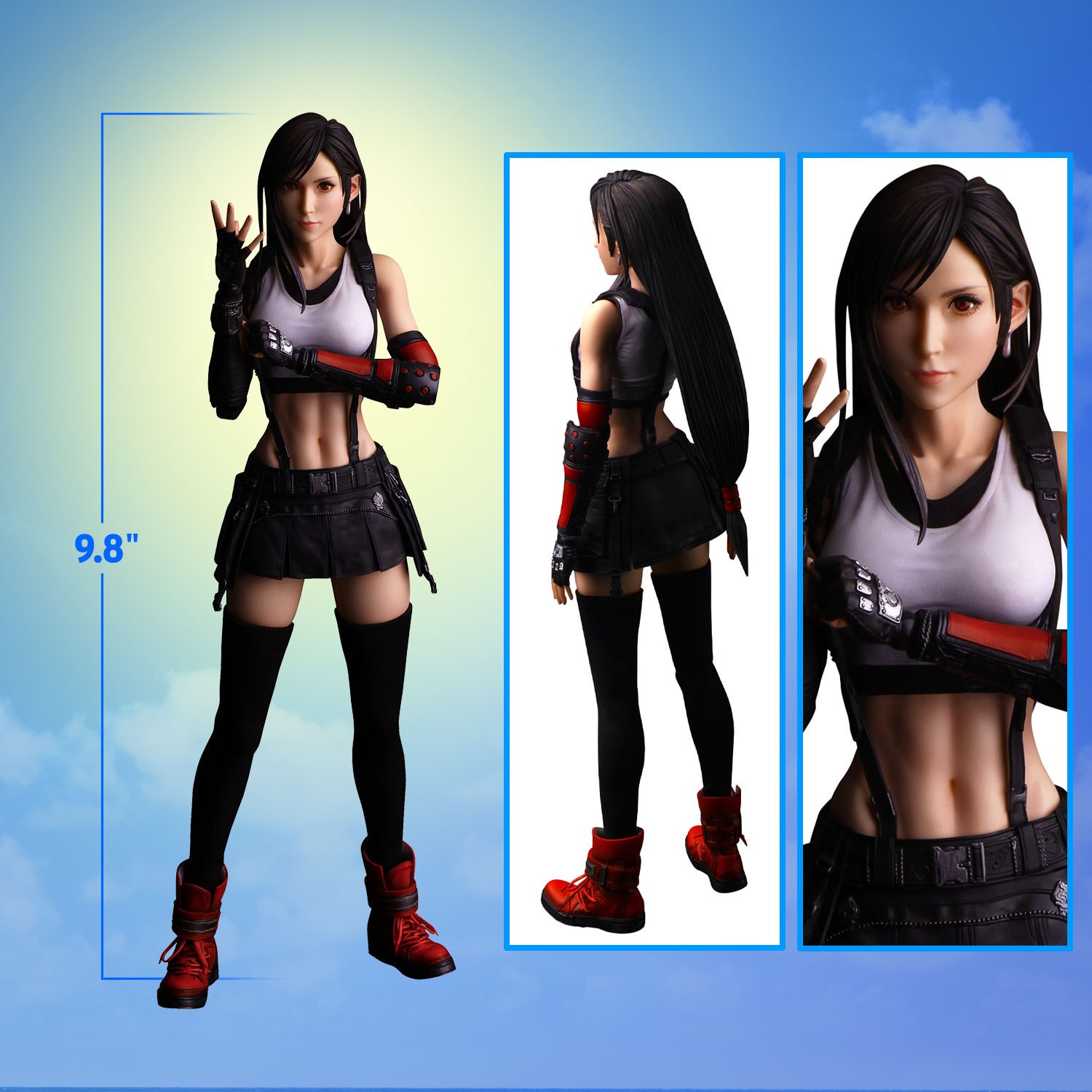 Final Fantasy Tifa Lockhart Action Figure  (Prototype Shown) View 2