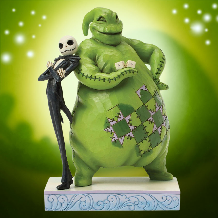 Disney Jack and Oogie Back to Back Figurine  (Prototype Shown) View 1