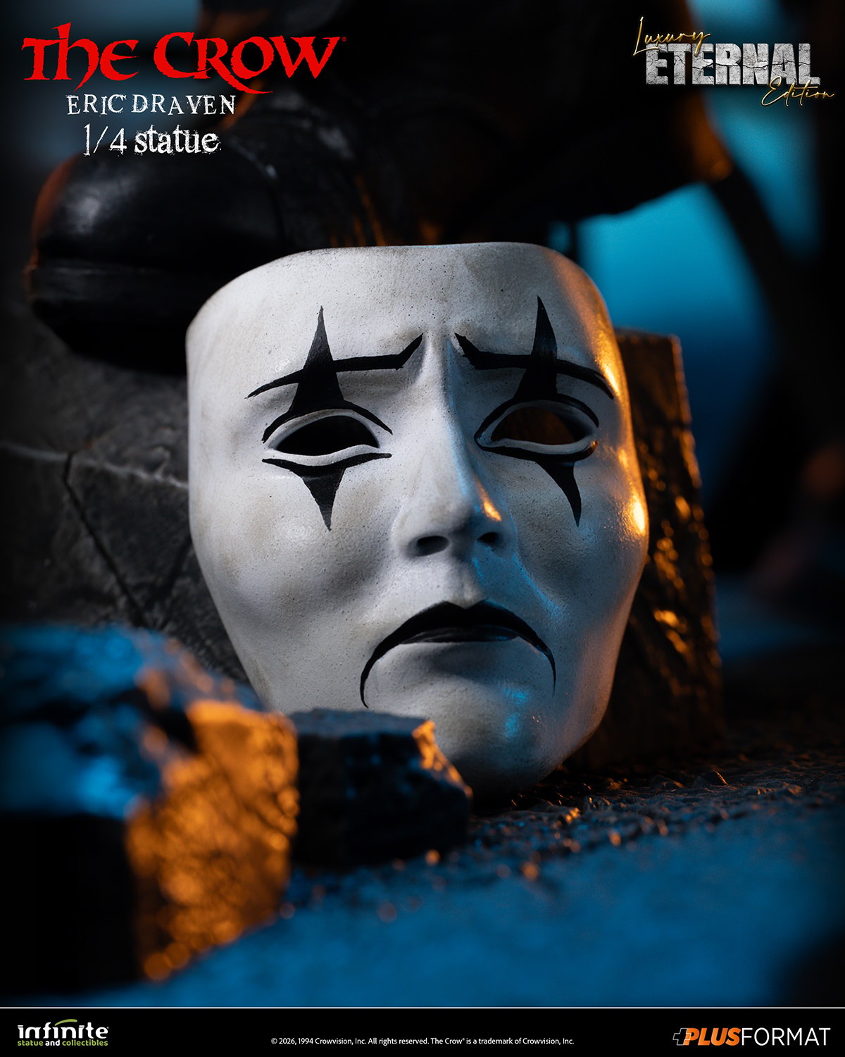 The Crow Eric Draven (Luxury Eternal Edition) Quarter Scale Statue  (Prototype Shown) View 11