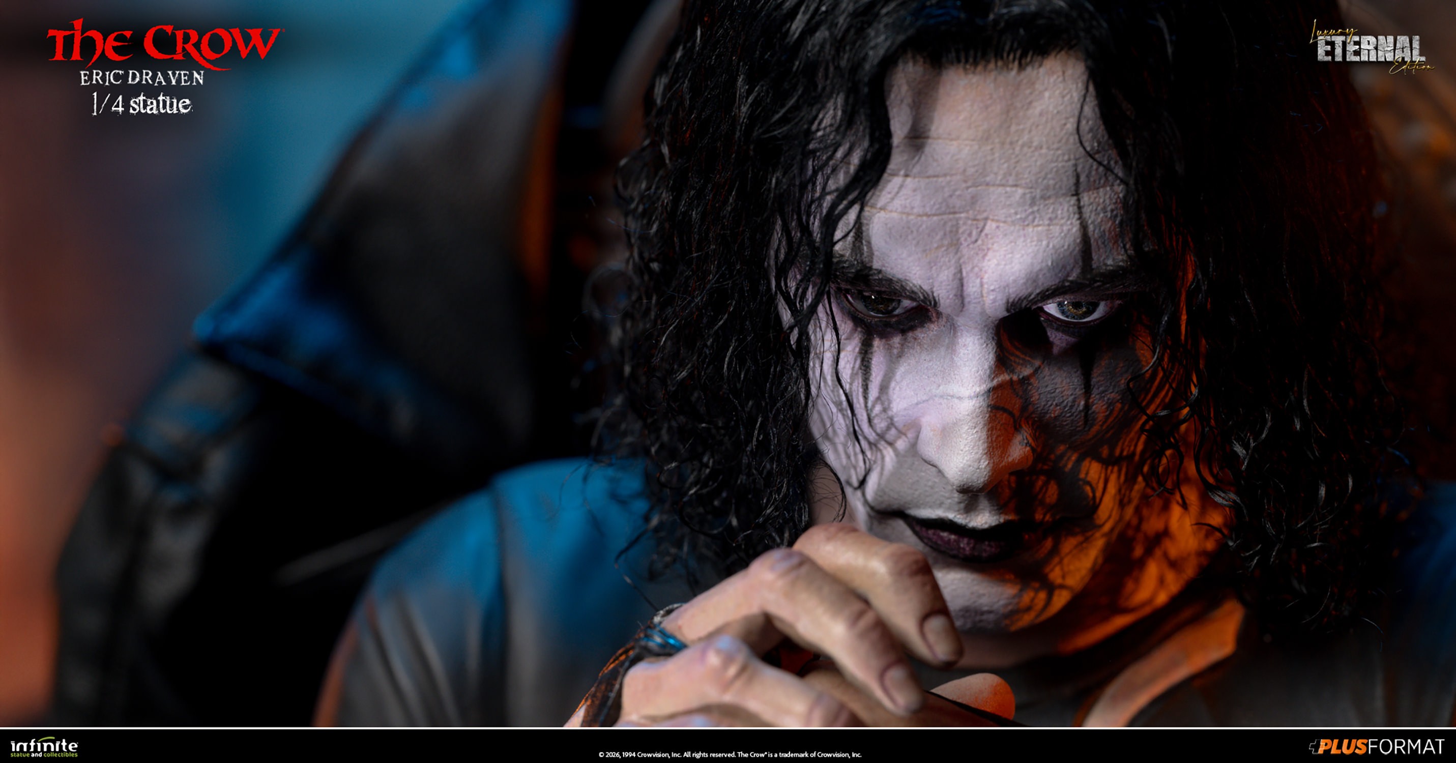 The Crow Eric Draven (Luxury Eternal Edition) Quarter Scale Statue  (Prototype Shown) View 15