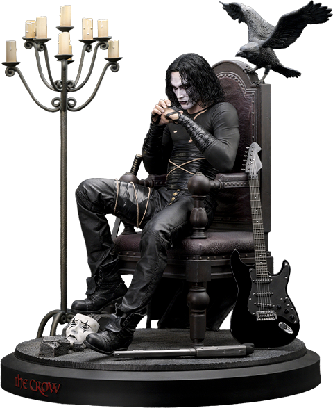 The Crow Eric Draven (Luxury Eternal Edition) Quarter Scale Statue  (Prototype Shown) View 17