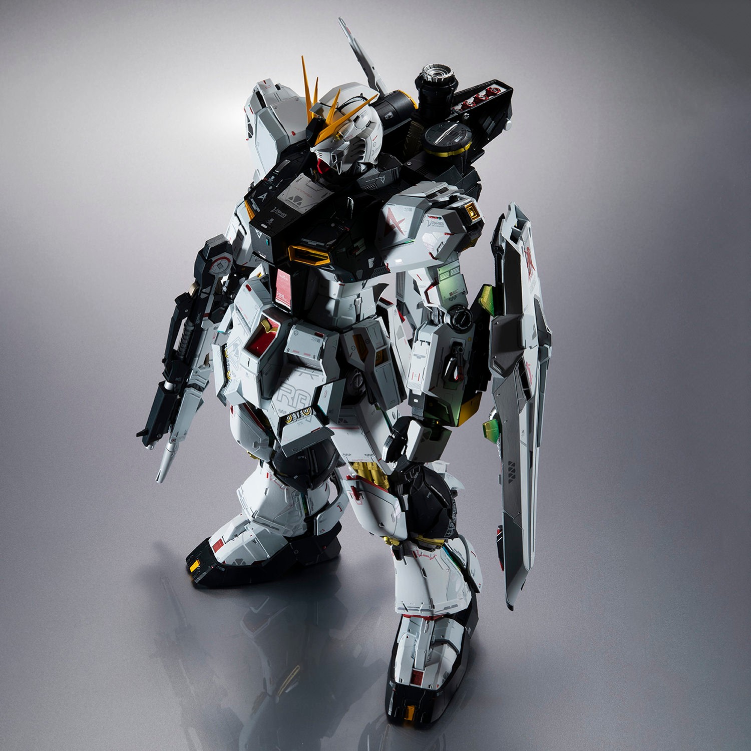 BANDAI L BUILD RX-93 νガンダム RX-93 ν GUNDAM Action Figure by Tamashii Nations | Sideshow