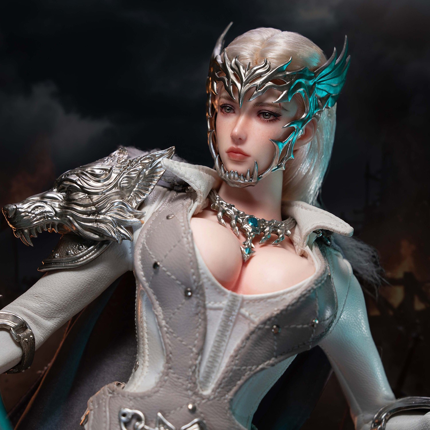TBLeague The Girl Under Wolf’s Ward (Silver) Sixth Scale Figure  (Prototype Shown) View 6