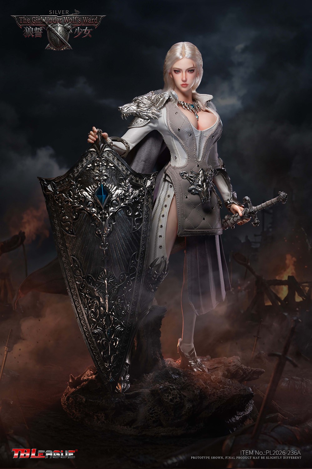 the-girl-under-wolf-s-ward-silver-sixth-scale-figure-sideshow