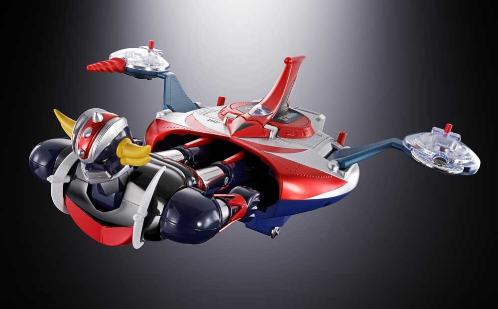 UFO Robot Grendizer Deluxe Grendizer & UFO Spazer Action Figure  (Prototype Shown) View 17