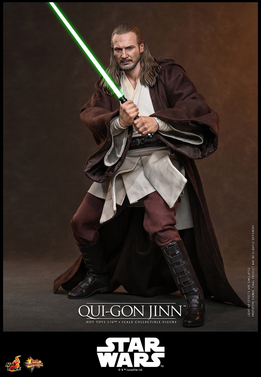 Star Wars: Qui-Gon Jinn VC175 フィギュア Qui-Gon Jinn™ Sixth Scale Figure by Hot Toys | Sideshow Collectibles