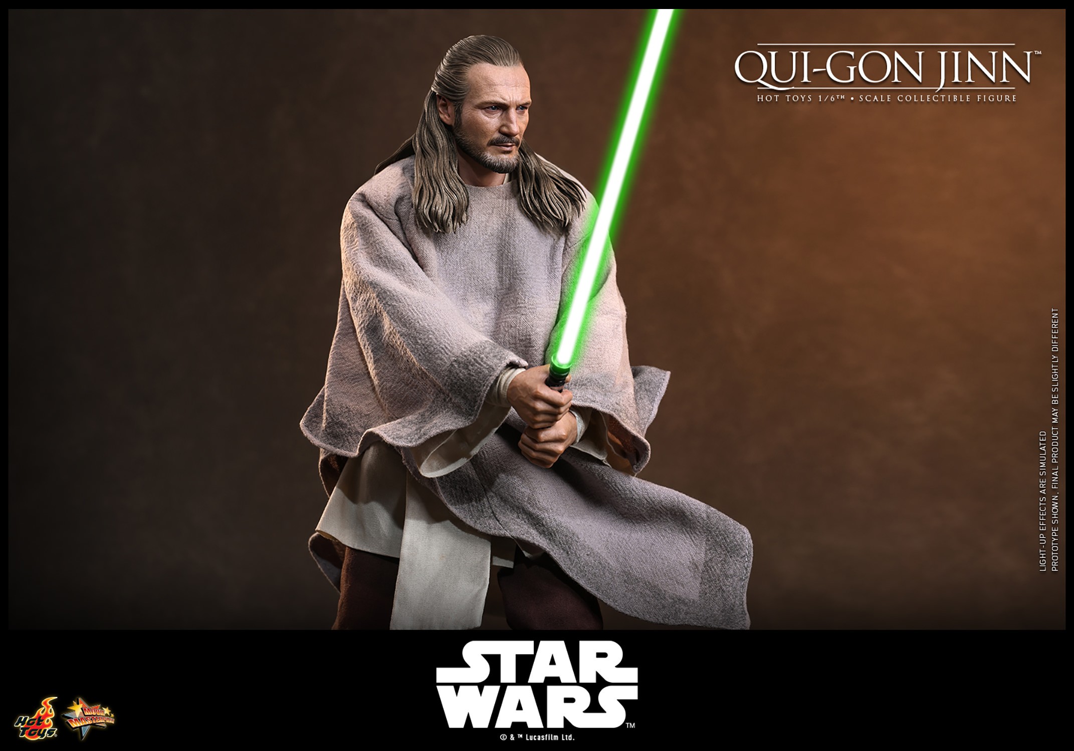 Star Wars Qui-Gon Jinn™ Sixth Scale Figure  Collector Edition (Prototype Shown) View 7