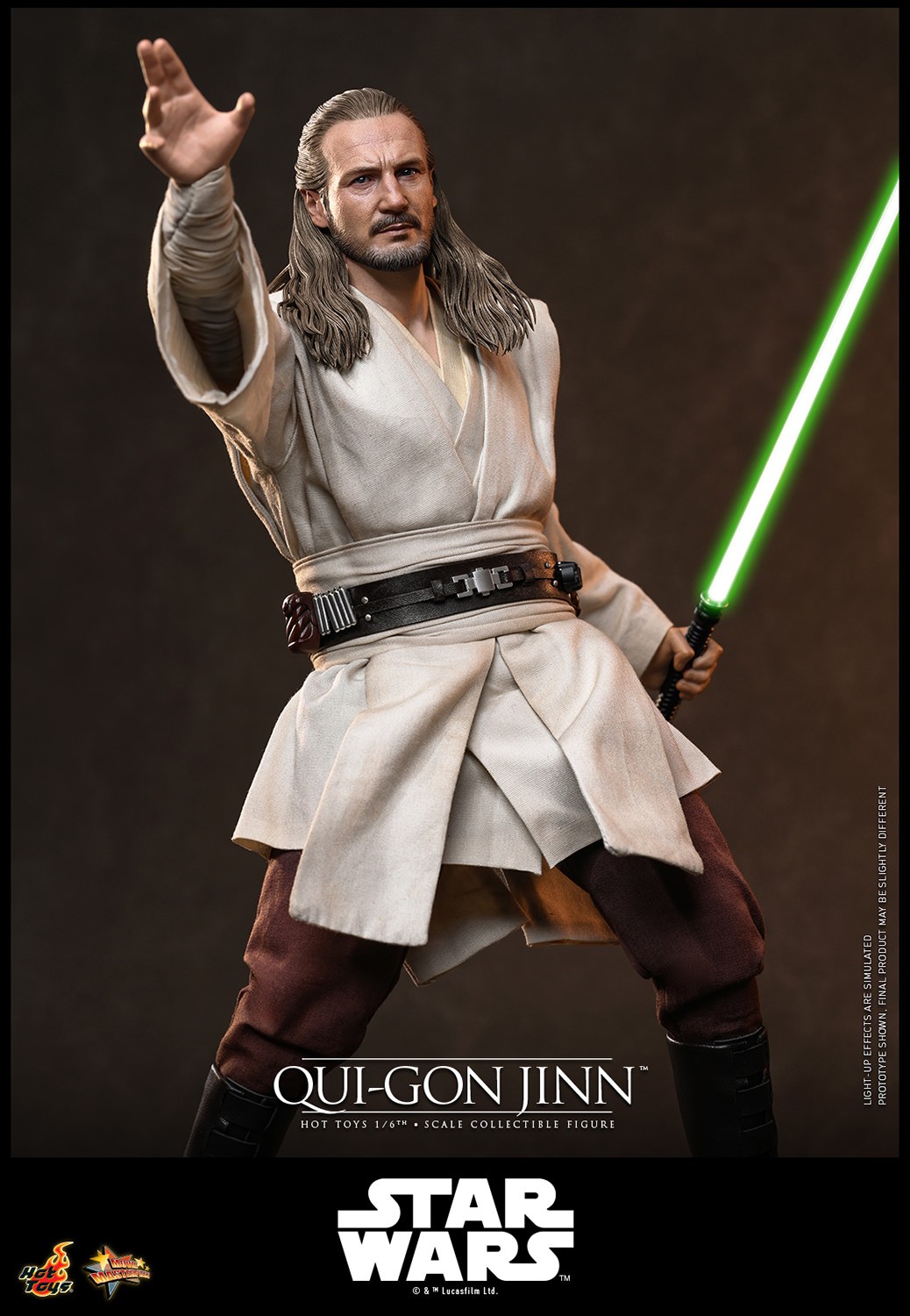 Qui-Gon Jinn™ Sixth Scale Figure by Hot Toys | Sideshow Collectibles
