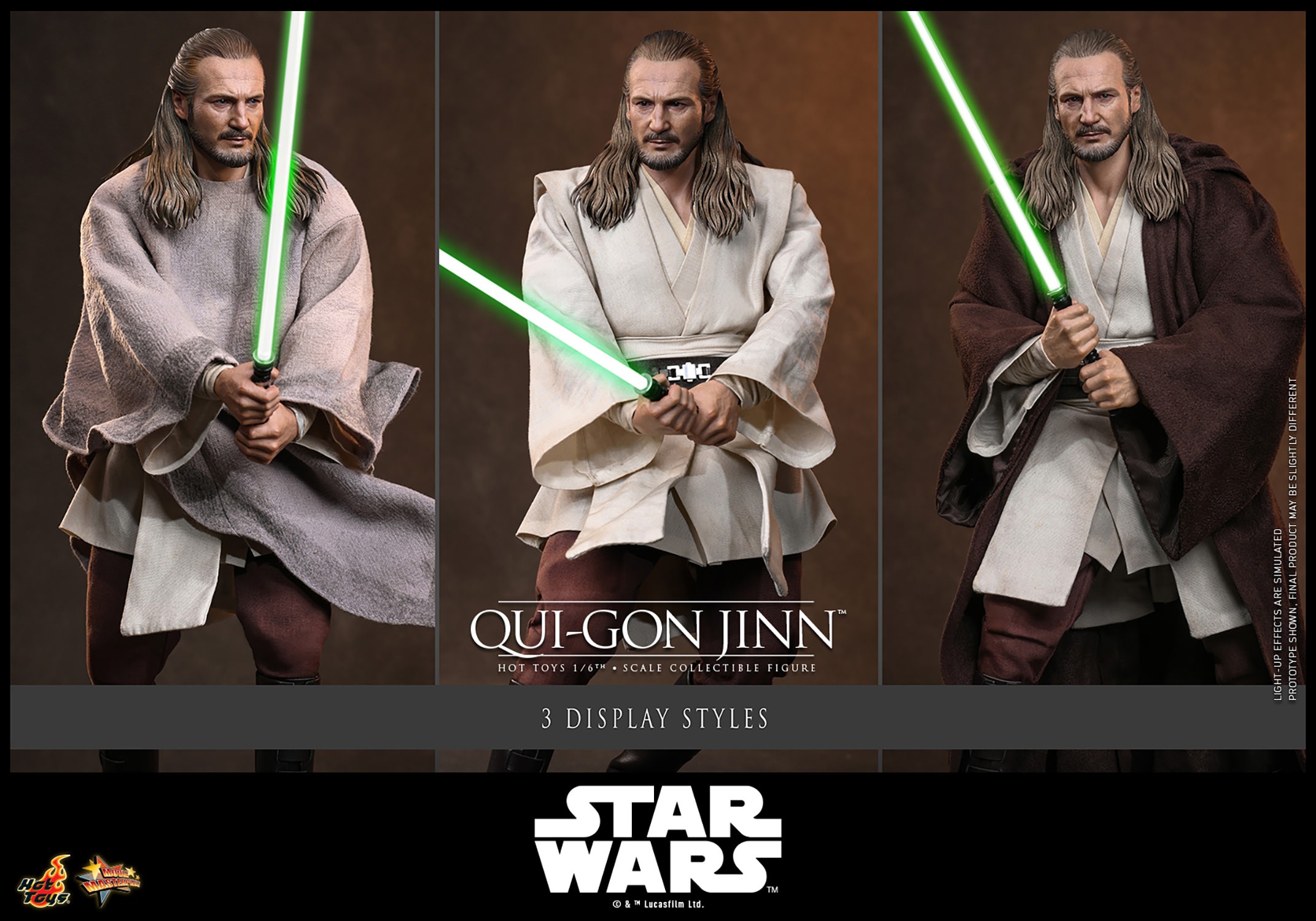 Star Wars Qui-Gon Jinn™ Sixth Scale Figure  Collector Edition (Prototype Shown) View 20