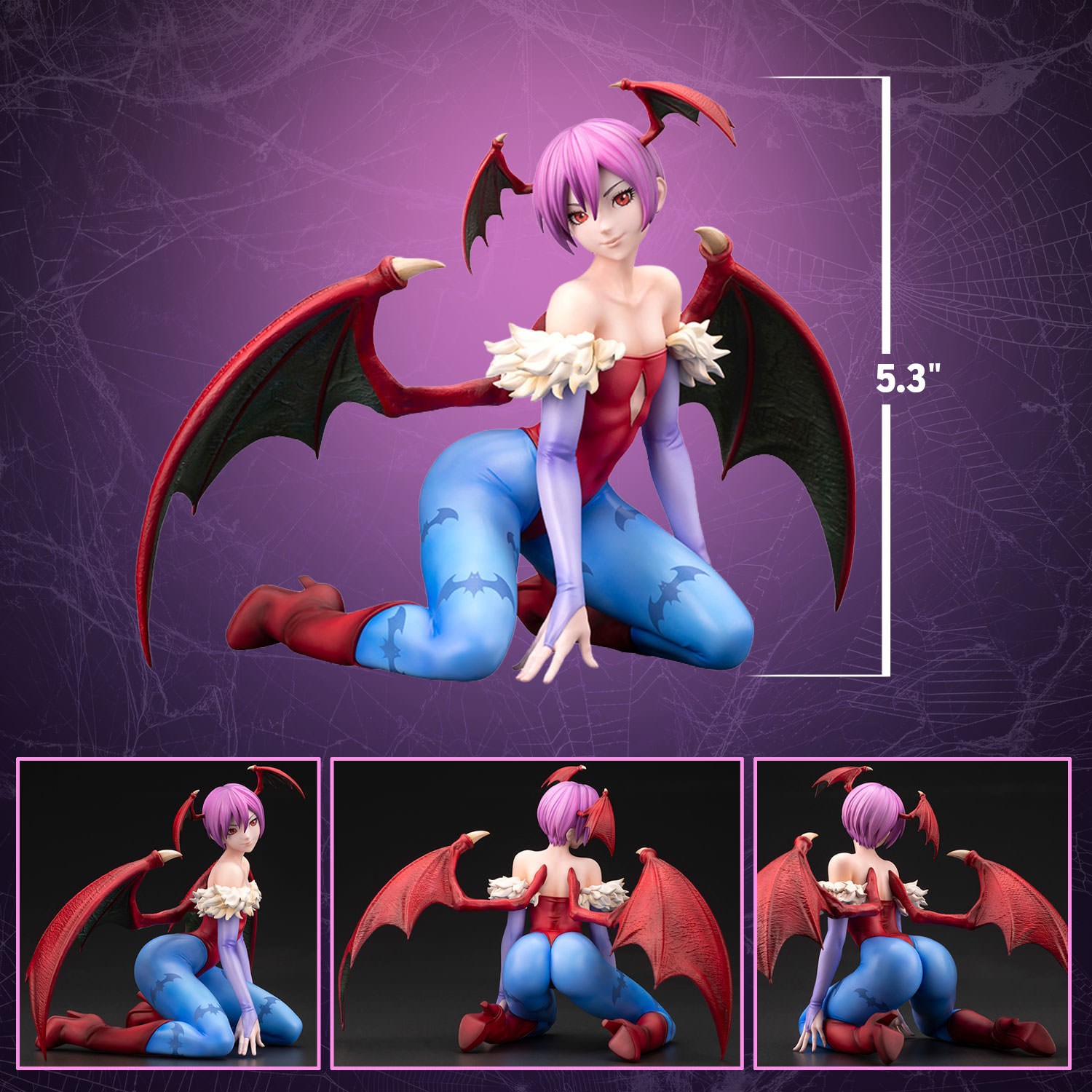 Darkstalkers Lilith Collectible Figure  (Prototype Shown) View 2