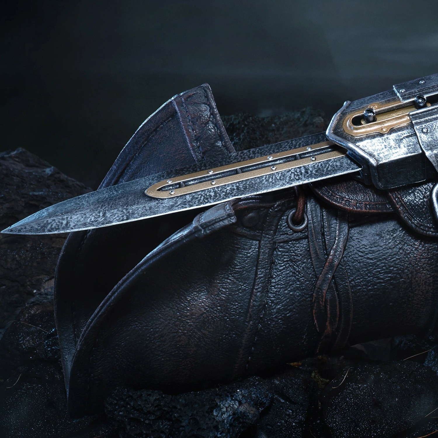 Assassins Creed Edward Hidden Blade Life-Size Replica  (Prototype Shown) View 5