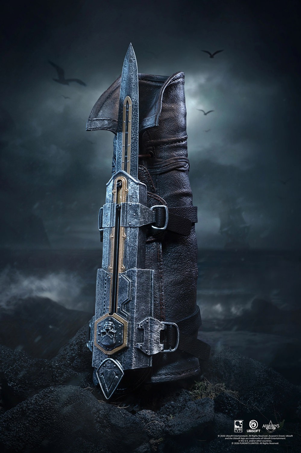 Assassins Creed Edward Hidden Blade Life-Size Replica  (Prototype Shown) View 8