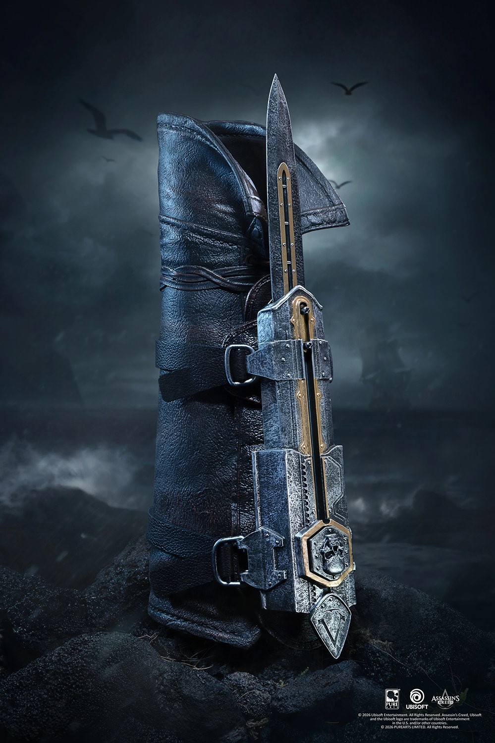 Assassins Creed Edward Hidden Blade Life-Size Replica  (Prototype Shown) View 9