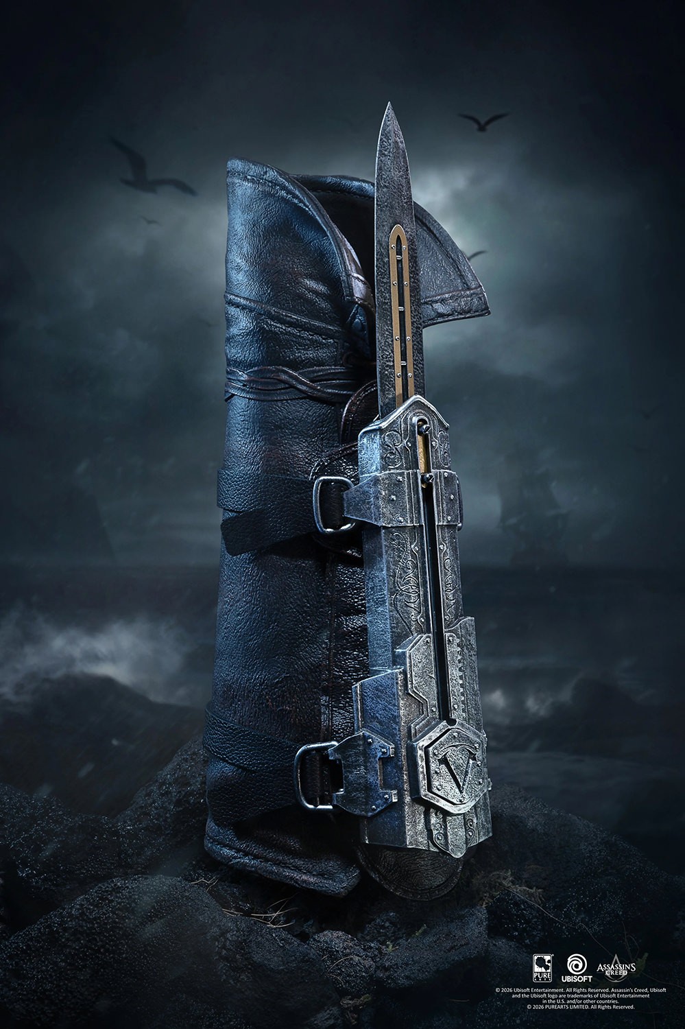Assassins Creed Edward Hidden Blade Life-Size Replica  (Prototype Shown) View 13