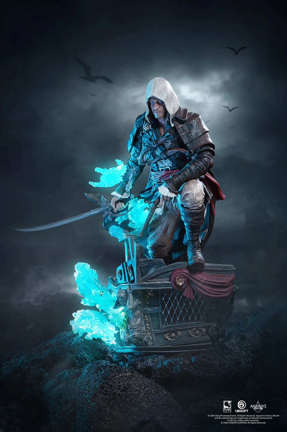 Assassins Creed Animus Edward Statues  (Prototype Shown) View 9