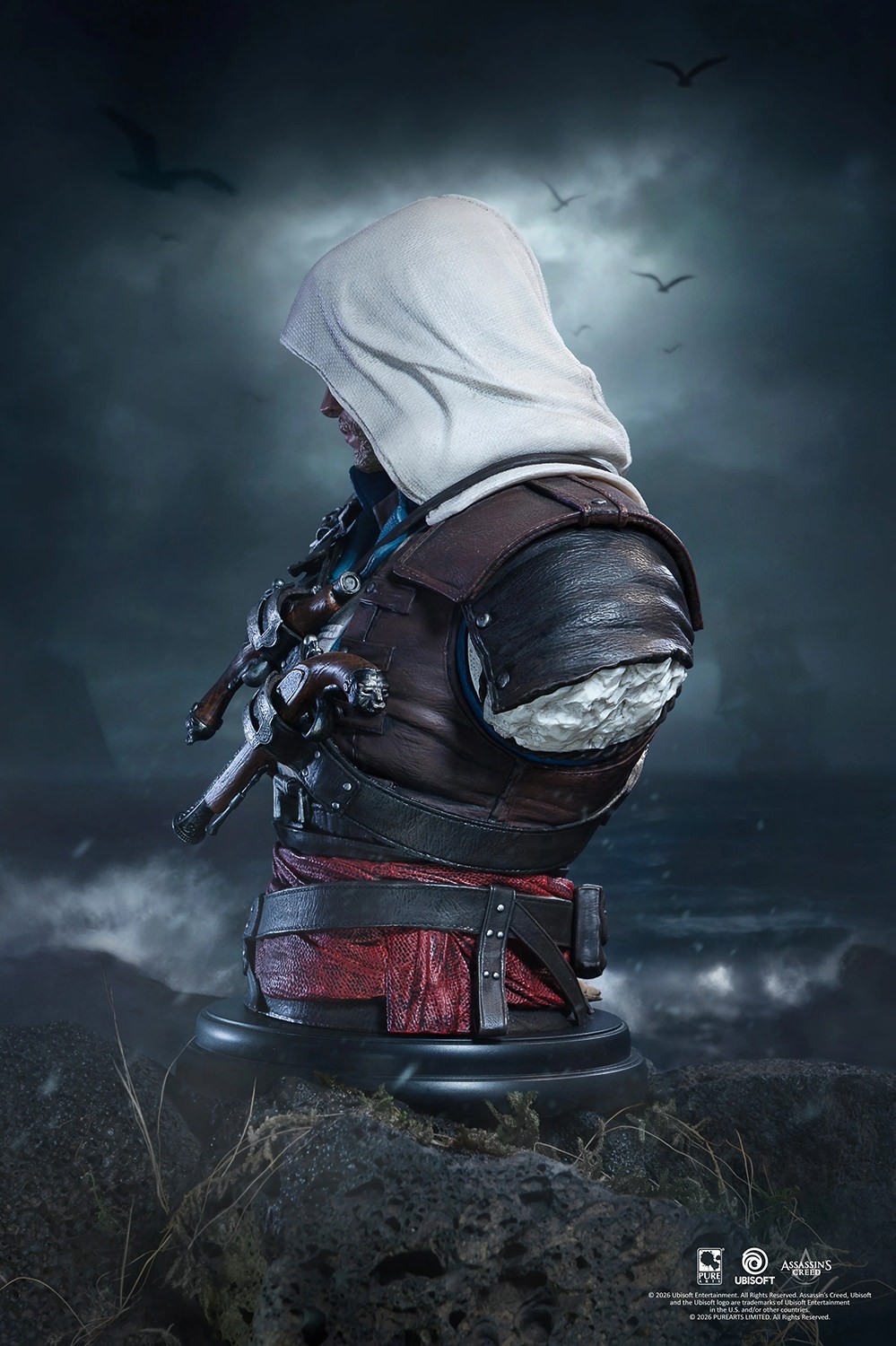 Assassins Creed Edward Bust  (Prototype Shown) View 7