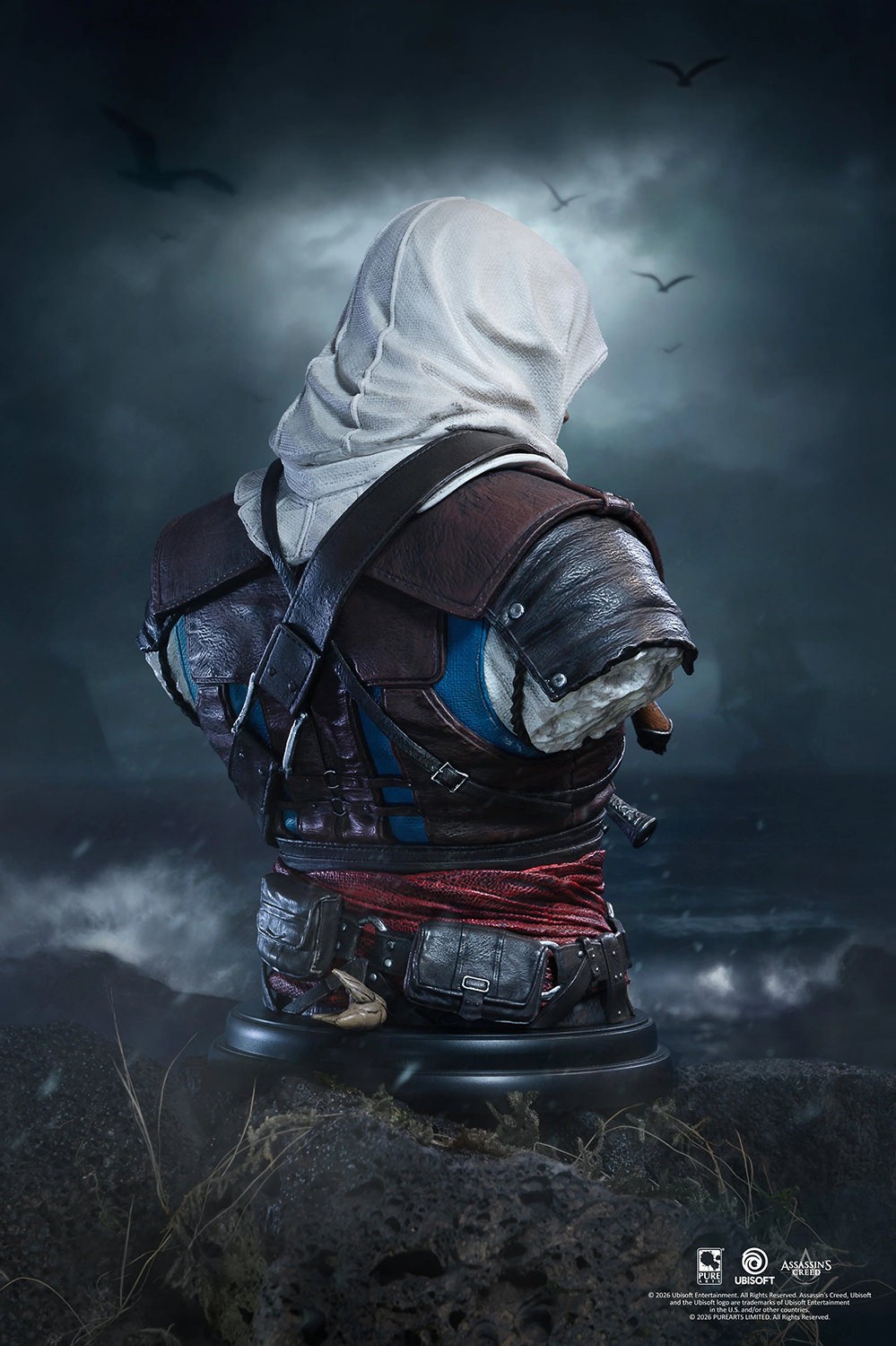 Assassins Creed Edward Bust  (Prototype Shown) View 9