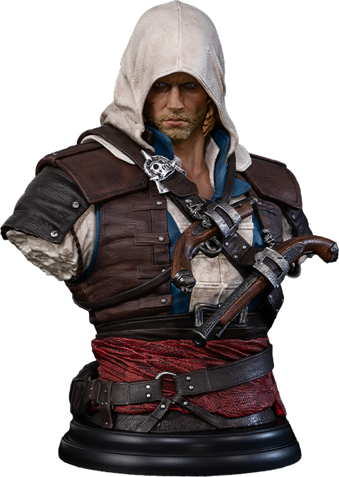 Assassins Creed Edward Bust  (Prototype Shown) View 14