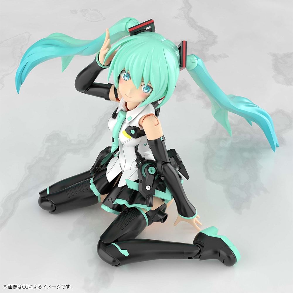 Frame Arms Frame Music Girl Hatsune Miku Model Kit  (Prototype Shown) View 6