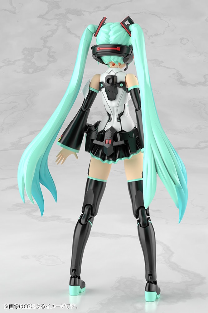 Frame Arms Frame Music Girl Hatsune Miku Model Kit  (Prototype Shown) View 8