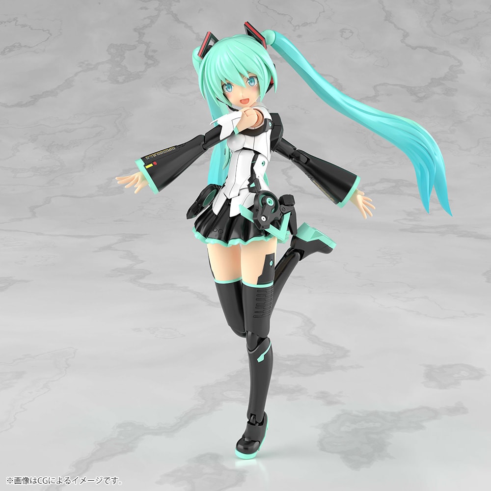 Frame Arms Frame Music Girl Hatsune Miku Model Kit  (Prototype Shown) View 10