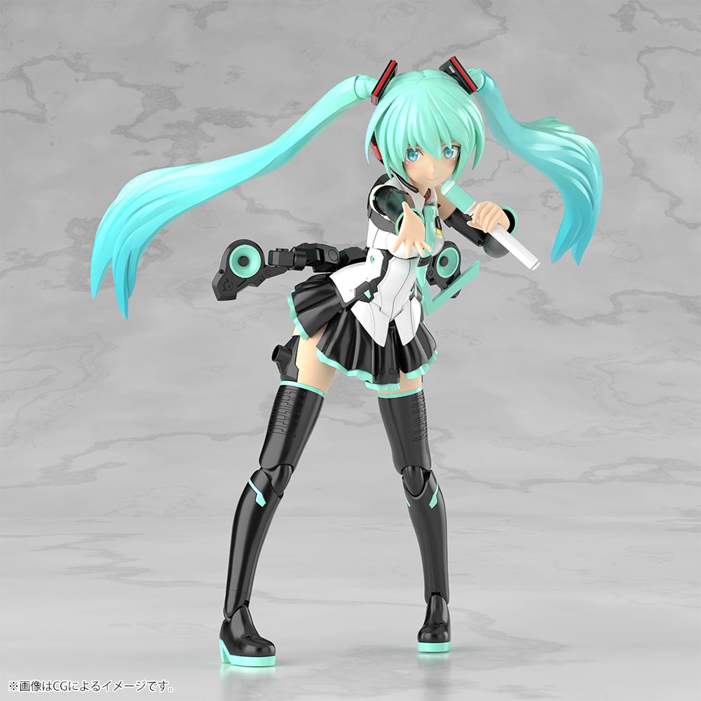 Frame Arms Frame Music Girl Hatsune Miku Model Kit  (Prototype Shown) View 12