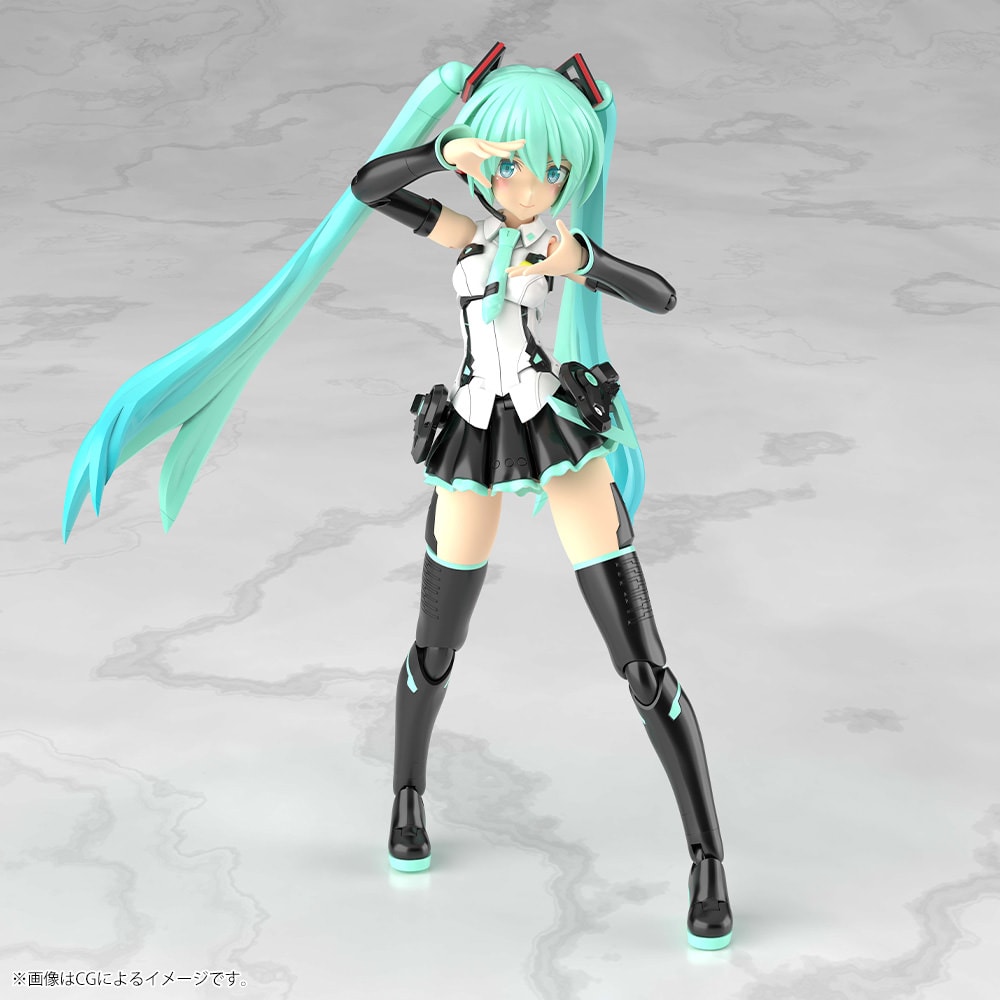 Frame Arms Frame Music Girl Hatsune Miku Model Kit  (Prototype Shown) View 13