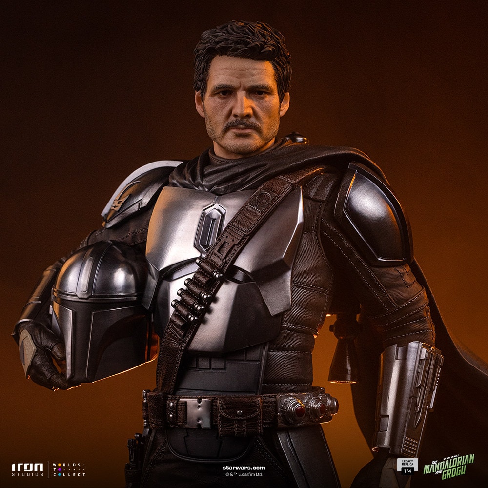 The Mandalorian and Grogu Quarter Scale Statue by Iron Studios