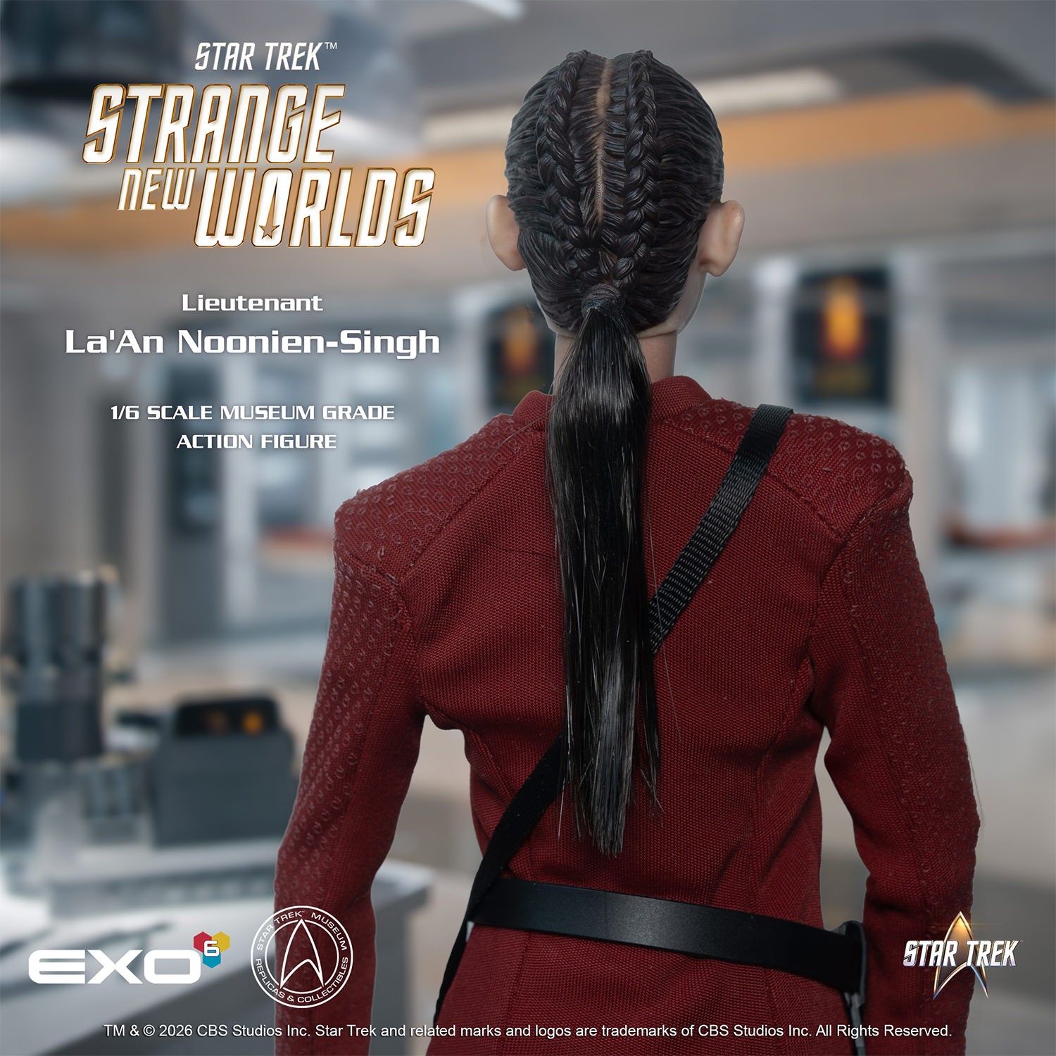 Star Trek Lieutenant La'An Noonien-Singh Sixth Scale Figure  (Prototype Shown) View 5