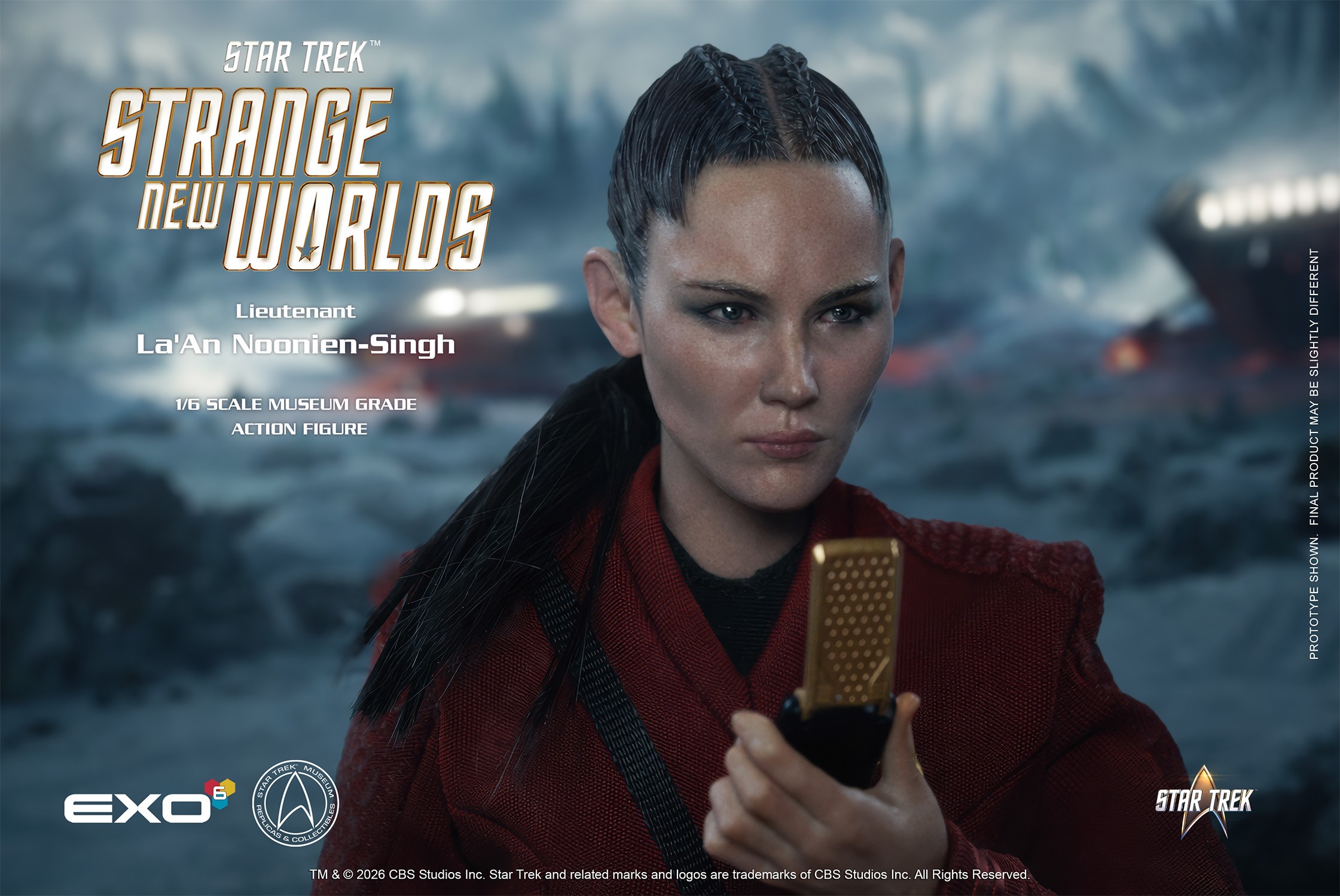 Star Trek Lieutenant La'An Noonien-Singh Sixth Scale Figure  (Prototype Shown) View 6