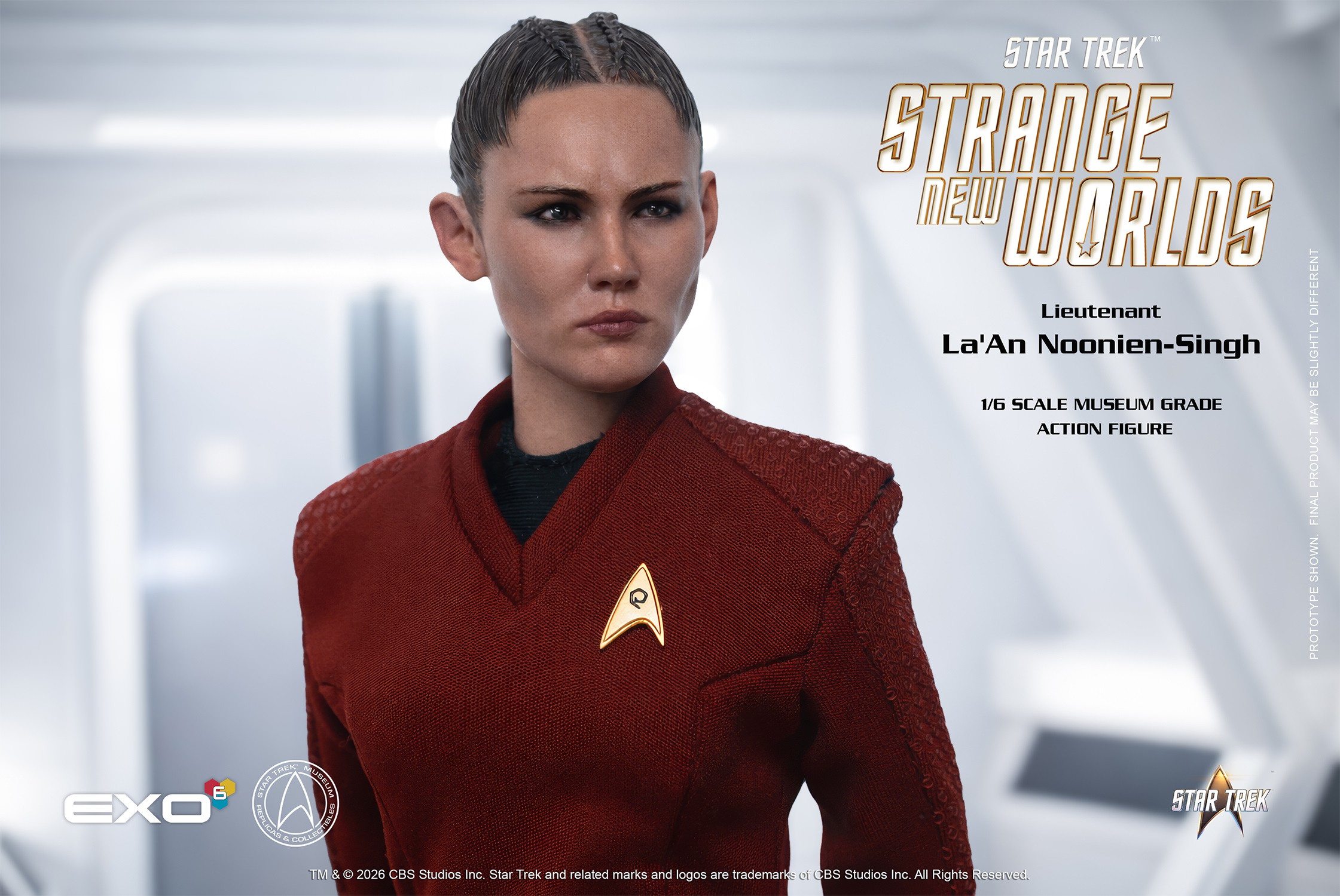 Star Trek Lieutenant La'An Noonien-Singh Sixth Scale Figure  (Prototype Shown) View 9