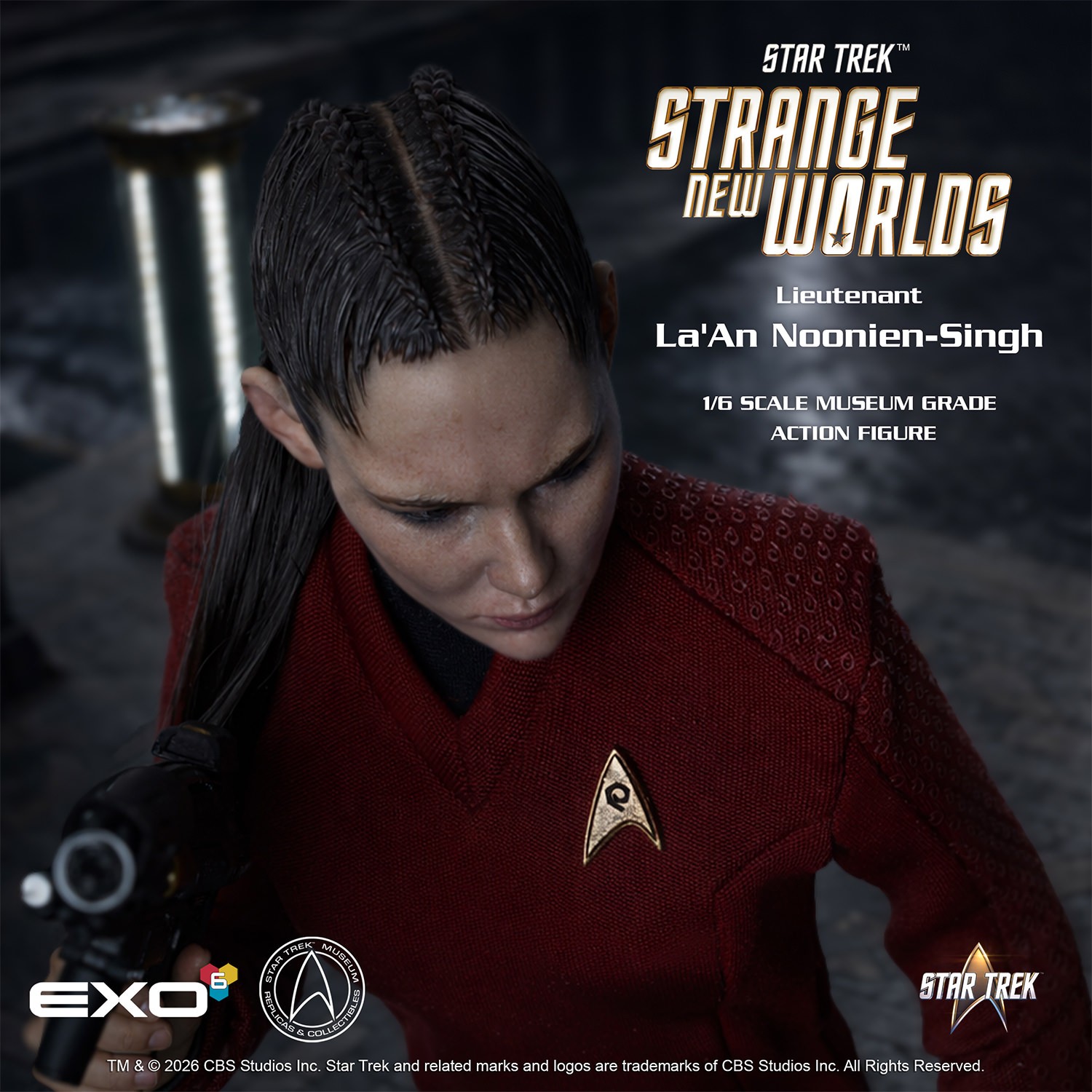 Star Trek Lieutenant La'An Noonien-Singh Sixth Scale Figure  (Prototype Shown) View 10