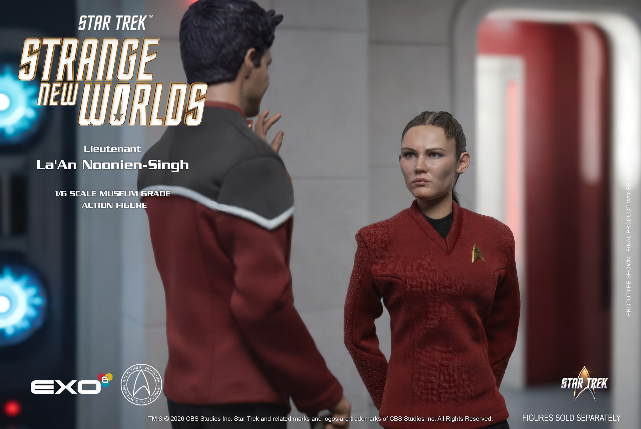 Star Trek Lieutenant La'An Noonien-Singh Sixth Scale Figure  (Prototype Shown) View 13