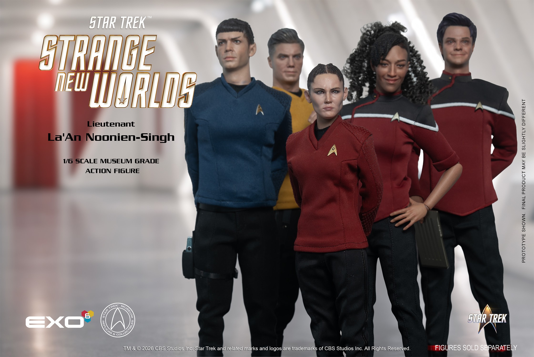 Star Trek Lieutenant La'An Noonien-Singh Sixth Scale Figure  (Prototype Shown) View 15