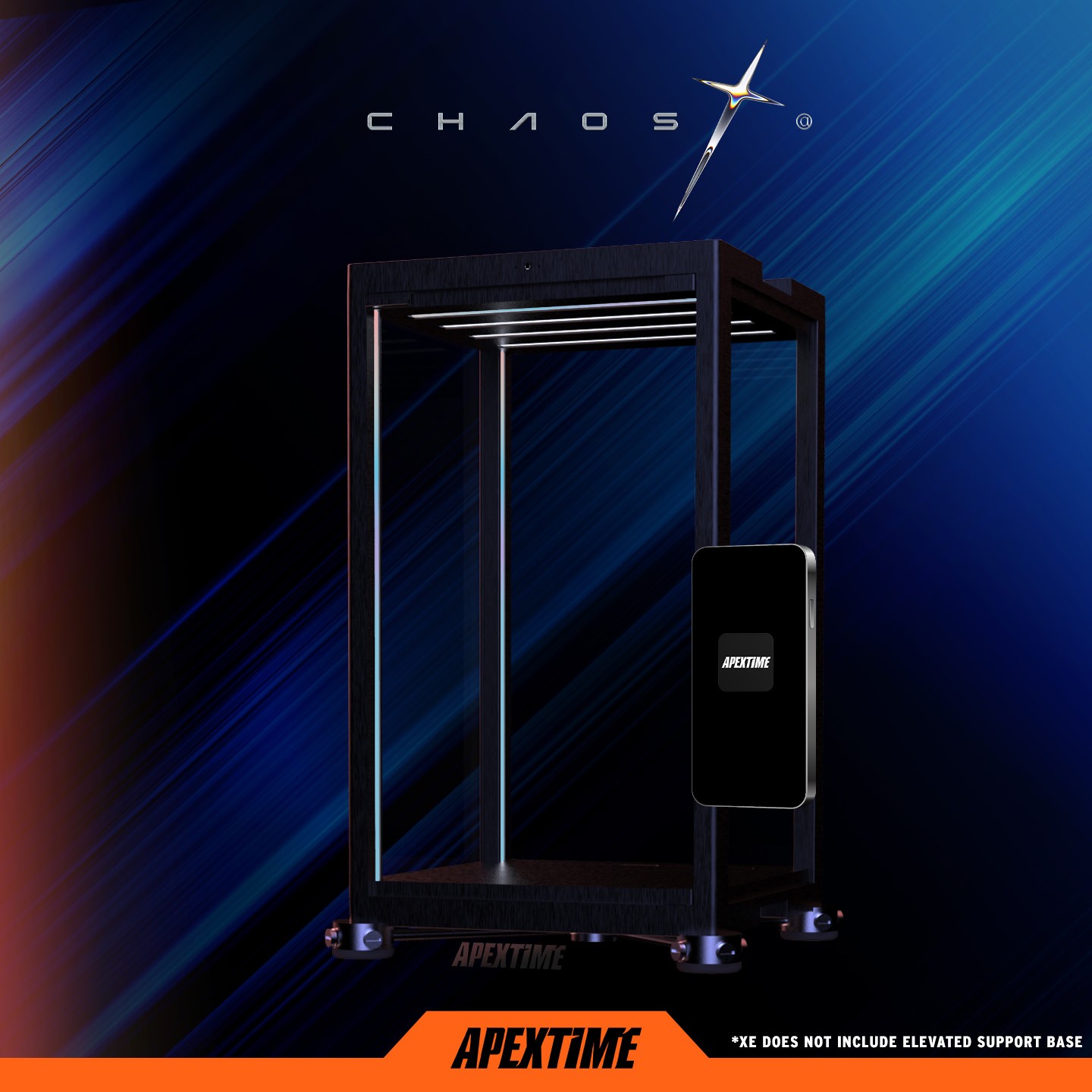 Apextime Chaos XE Display Case  (Prototype Shown) View 1