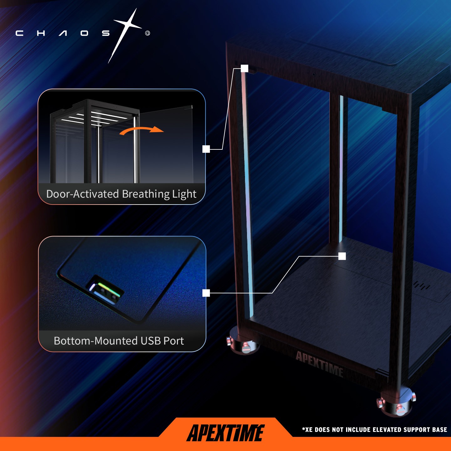 Apextime Chaos XE Display Case  (Prototype Shown) View 5