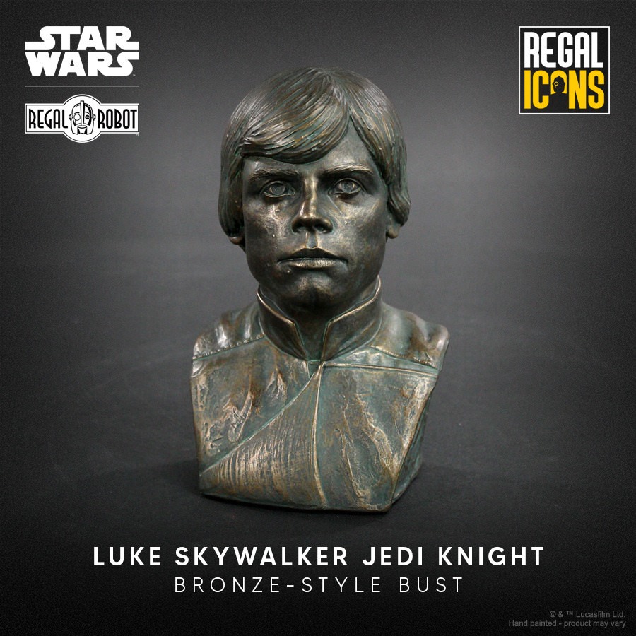 Star Wars Luke Skywalker Jedi Knight Bust  (Prototype Shown) View 1