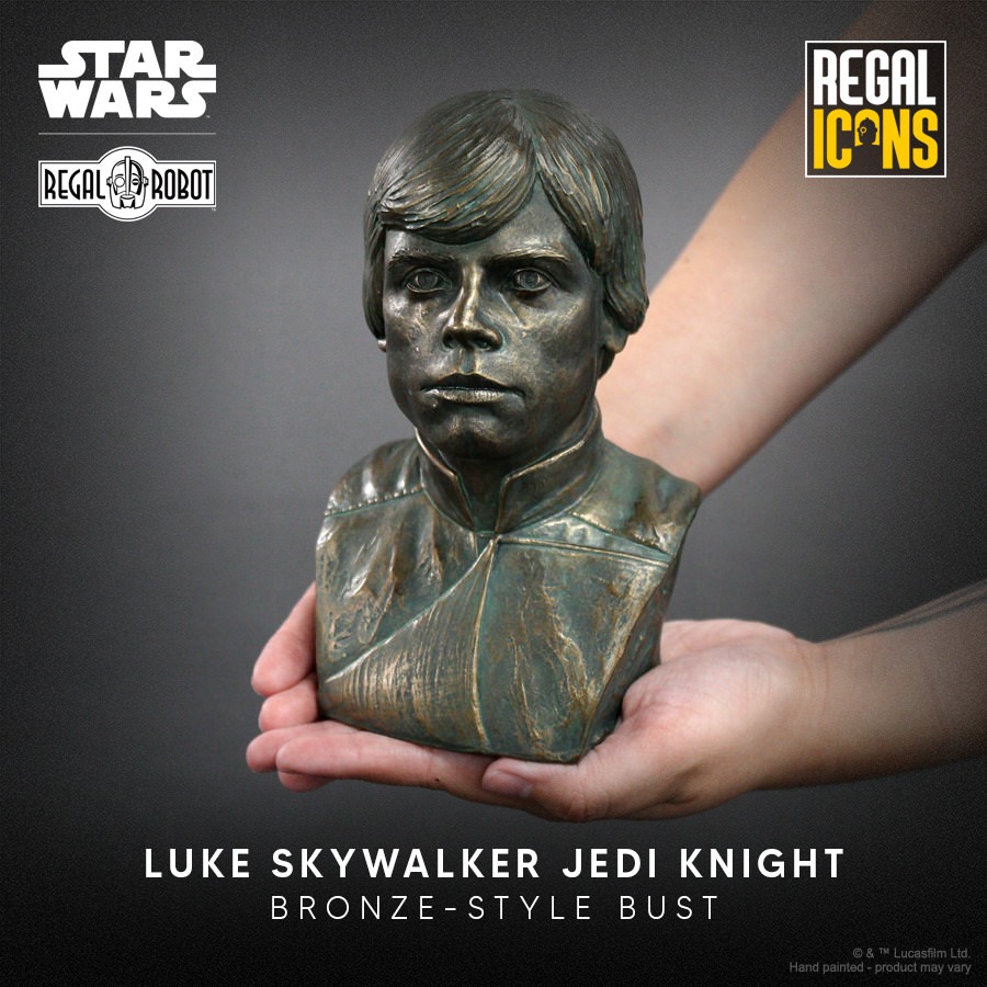 Star Wars Luke Skywalker Jedi Knight Bust  (Prototype Shown) View 3