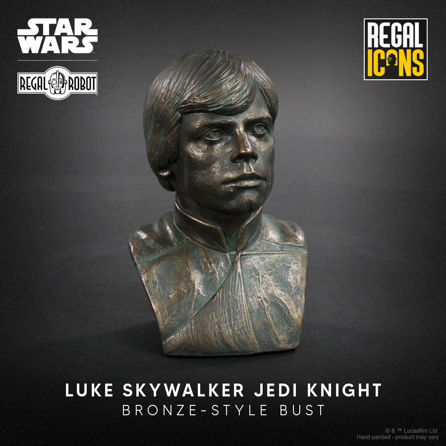 Star Wars Luke Skywalker Jedi Knight Bust  (Prototype Shown) View 4