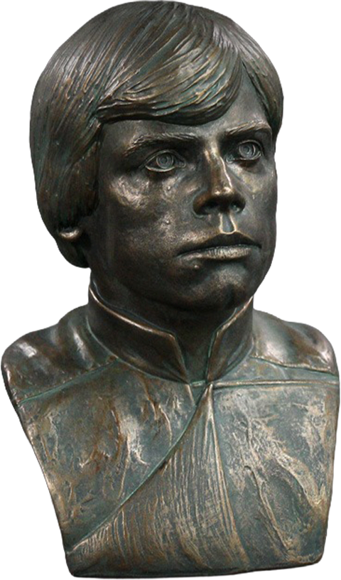 Star Wars Luke Skywalker Jedi Knight Bust  (Prototype Shown) View 7