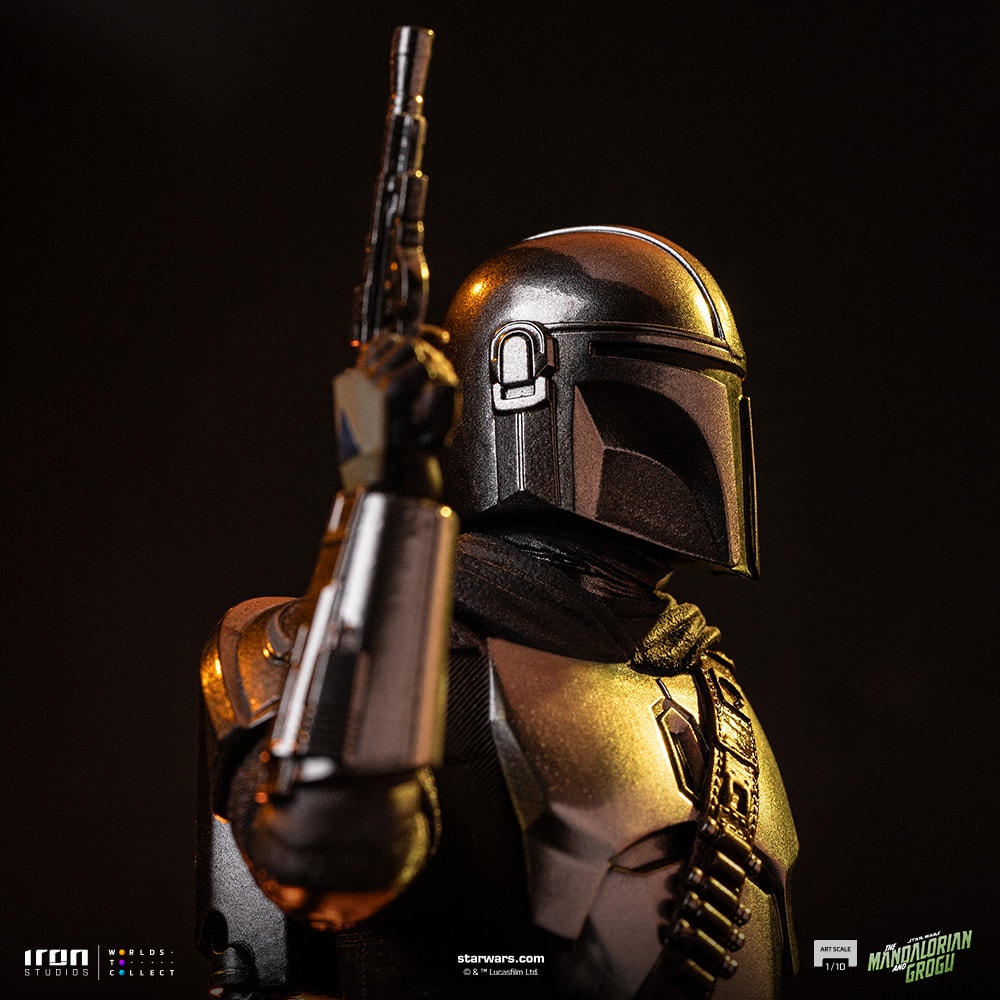 Star Wars Mandalorian and Grogu 1:10 Scale Statue  (Prototype Shown) View 5