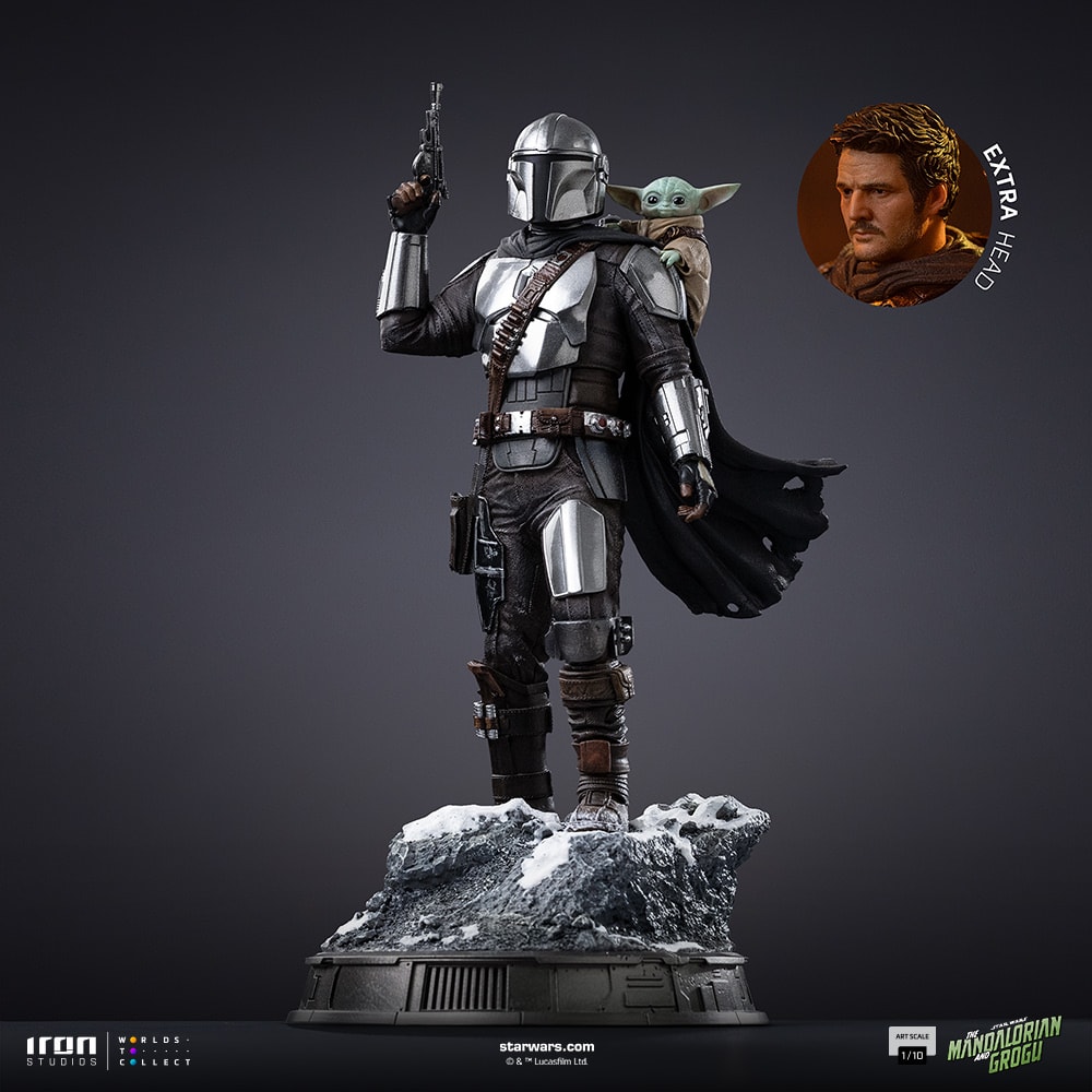 Star Wars Mandalorian and Grogu 1:10 Scale Statue  (Prototype Shown) View 10