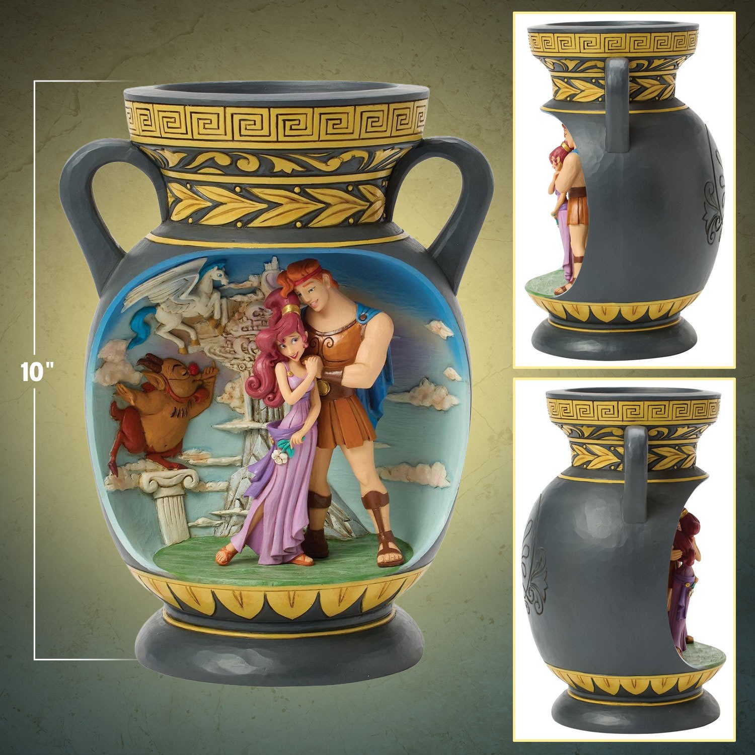 Disney Hercules Vase Diorama  (Prototype Shown) View 2