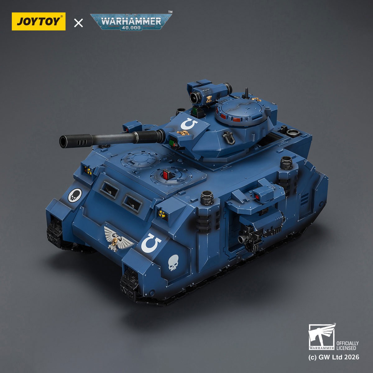 Warhammer 40K Ultramarines Predator Destructor Collectible Figure  (Prototype Shown) View 1