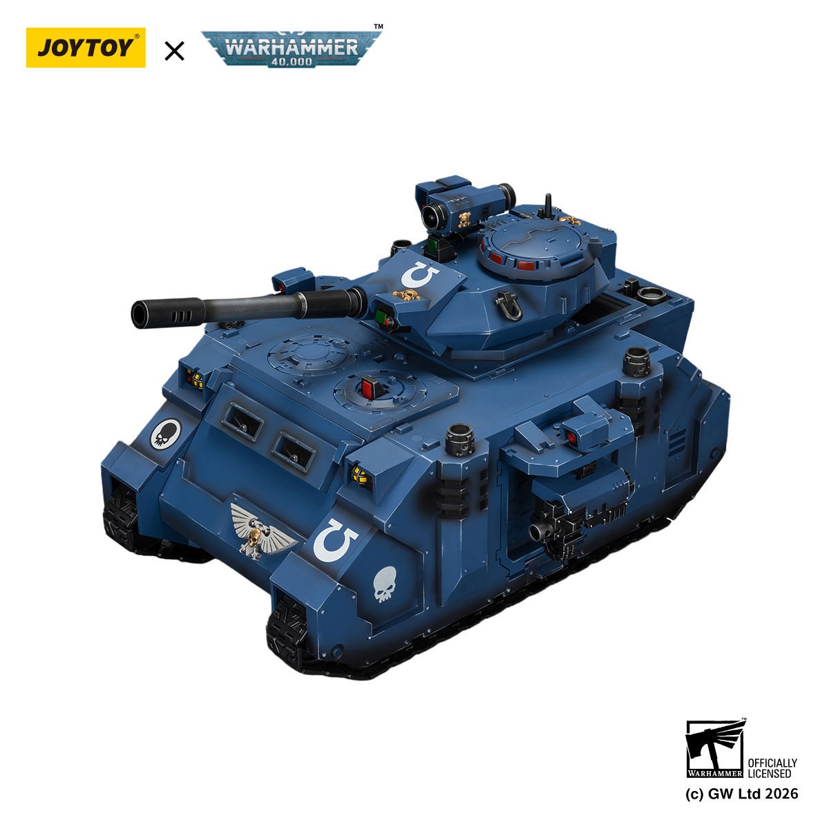 Warhammer 40K Ultramarines Predator Destructor Collectible Figure  (Prototype Shown) View 3